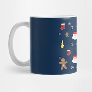 Christmas characters pattern Mug